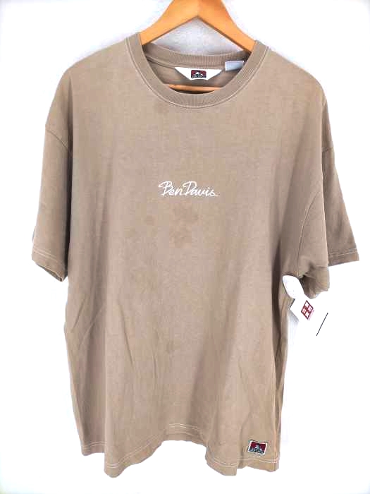 BEN DAVIS(ベンデイビス) ロゴ刺繍Tシャツ メンズ JPN:M JPN:M