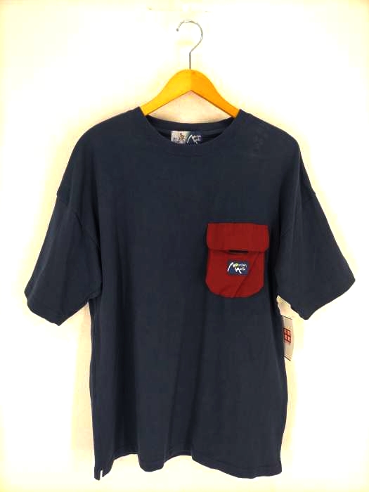MOUNTAIN MANIA(マウンテンマニア) SHORT SLEEVE BIG TEE POCKET ナイロンポケットクルーネックTシャツ メンズ JPN:XL JPN:XL