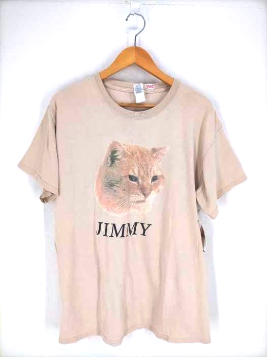 YOUNG&OLSEN(ヤングアンドオルセン) GILDANボディ JIMMY 猫 Tシャツ レディース JPN：L JPN：L