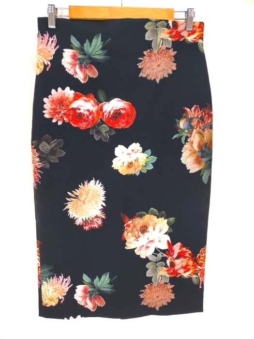 ZARA WOMAN（ザラ ウーマン） FLORAL PRINT SKIRT レディース スカート その他スカート