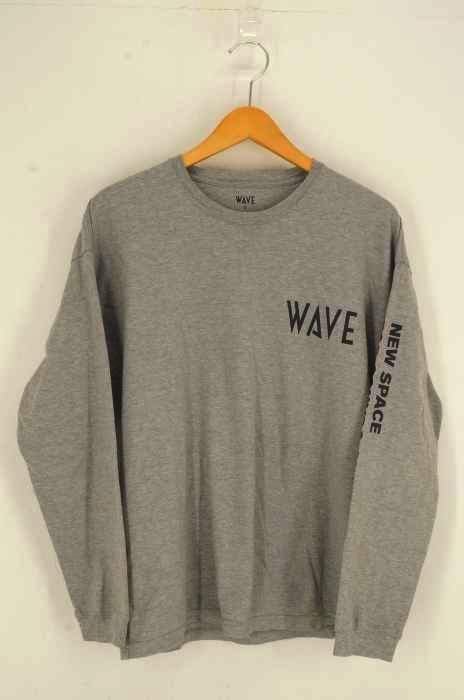 ミスタージェントルマン MR.GENTLEMAN waveロゴロングスリーブtシャツ カットソー メンズ JPN：S JPN：S