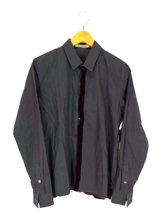 John UNDERCOVER（ジョンアンダーカバー） VELOR TAPE DESIGN COTTON SHIRT メンズ トップス カジュアルシャツ