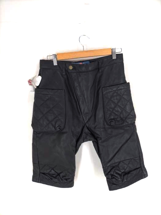 BLACKMEANS（ブラックミーンズ） LEATHER QUILT SHORT PANTS メンズ パンツ その他パンツ