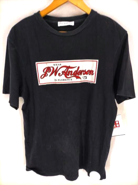 JW ANDERSON(ジェイダブリュアンダーソン) ロゴプリントTシャツ wear jw anderson in florence メンズ import：S import：S