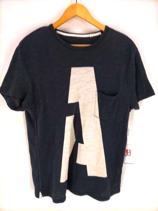 RAG&BONE(ラグアンドボーン) Big Logo Black T Shirt メンズ JPN：S JPN：S