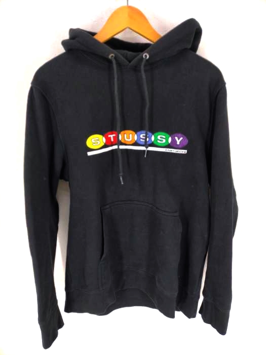 Stussy(ステューシー) Billiards Applique Fleece Pullover Hoodie メンズ JPN:M JPN:M