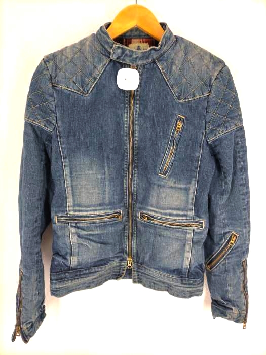 Wrangler(ラングラー) デニムライダースジャケット メンズ JPN：S JPN：S