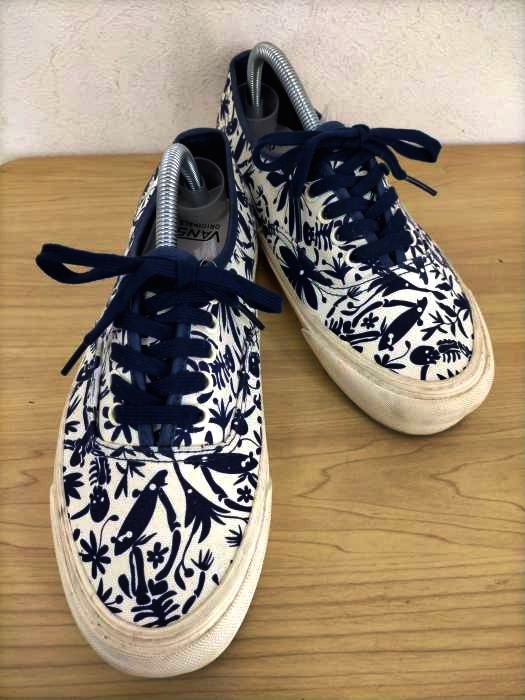 VANS(バンズ) Authentic ボタニカル総柄スニーカー メンズ US：9 US：9
