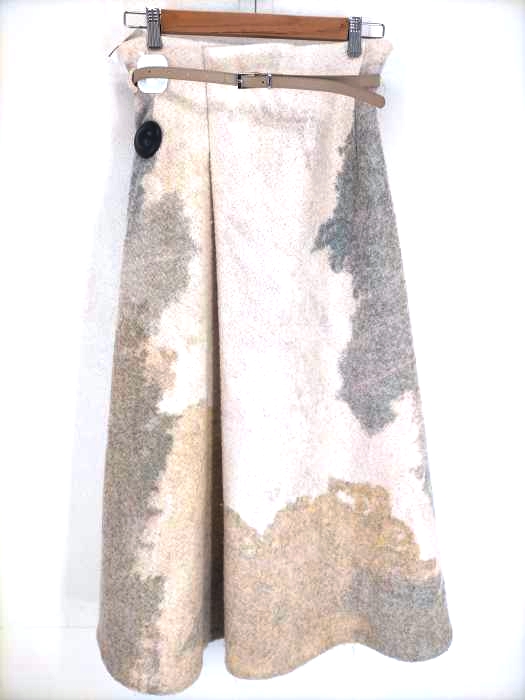 AMERI(アメリ) ANDREA ABSTRACT PAINT SKIRT レディース JPN：M JPN：M