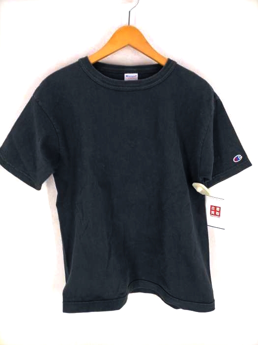 Champion(チャンピオン) HEAVY WEIGHT JERSEY 袖ロゴ刺繍クルーネックTシャツ レディース JPN：M JPN：M