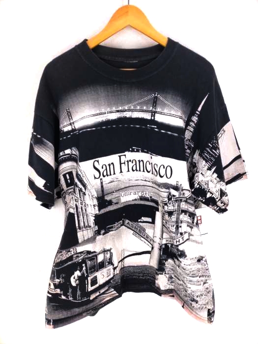 USED古着（ユーズドフルギ） San Francisco Photo Print T Shirts メンズ トップス Tシャツ・カットソー