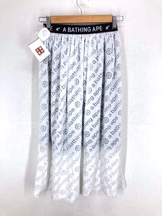 A BATHING APE(アベイシングエイプ) 総柄フレアスカート レディース JPN：XS JPN：XS