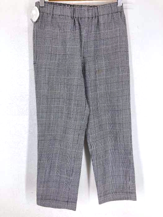BLACK COMME des GARCONS（ブラックコムデギャルソン） AD2012 グレンチェックウールクロップドパンツ レディース パンツ その他パンツ