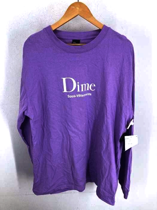 Dime（ダイム） ロゴ ロングスリーブカットソー メンズ トップス Tシャツ・カットソー