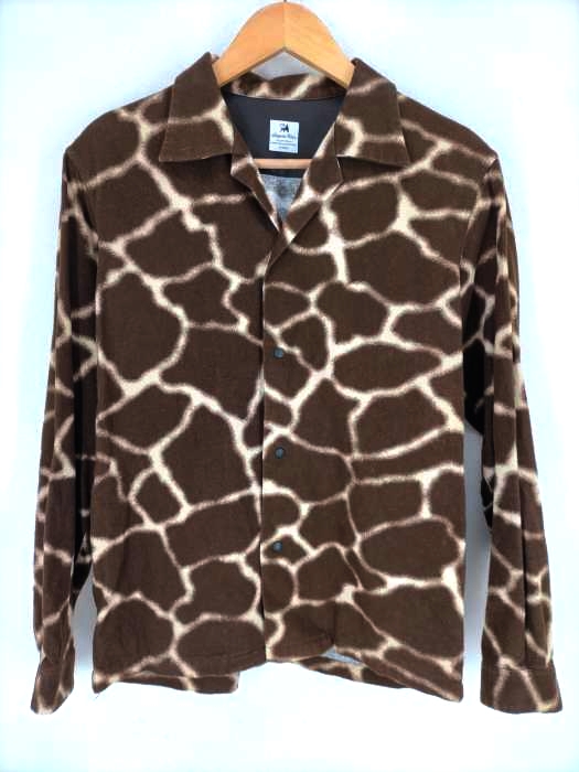 SASQUATCHfabrix.(サスクワァッチファブリックス) 18AW ANIMAL PRINT FLANNEL SHIRT メンズ JPN：S JPN：S