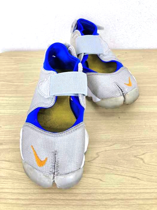 NIKE(ナイキ) AIR RIFT MTLLC SLVR/ORNG レディース JPN：22 JPN：22