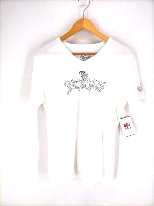 TENDERLOIN(テンダーロイン) THE BLACK SENSE FESTIBAL VネックTシャツ メンズ JPN：L JPN：L