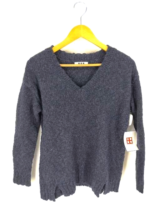 three dots(スリードッツ) Vネックニット レディース JPN：S JPN：S