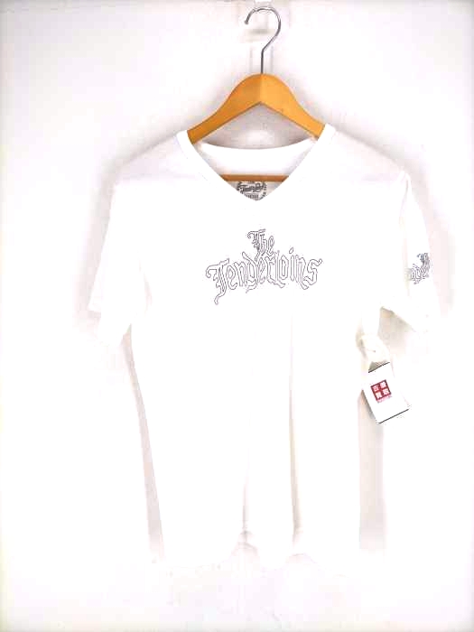 TENDERLOIN(テンダーロイン) THE BLACK SENSE FESTIBAL VネックTシャツ メンズ JPN：L JPN：L