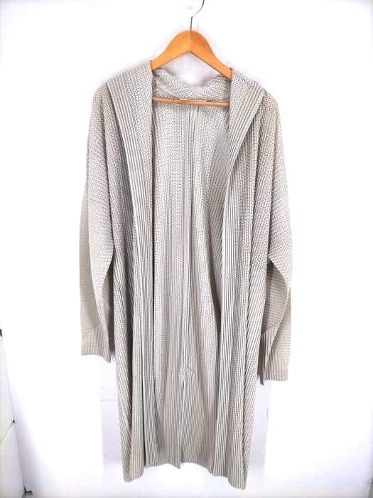 HOMME PLISSÉ ISSEY MIYAKE（オムプリッセ イッセイミヤケ） 19SS プリーツガウンコート メンズ アウター コート