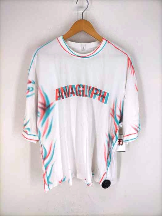 doublet（ダブレット） 19SS NAGLYPH HAND-PAINTED T-SHIRT メンズ トップス Tシャツ・カットソー
