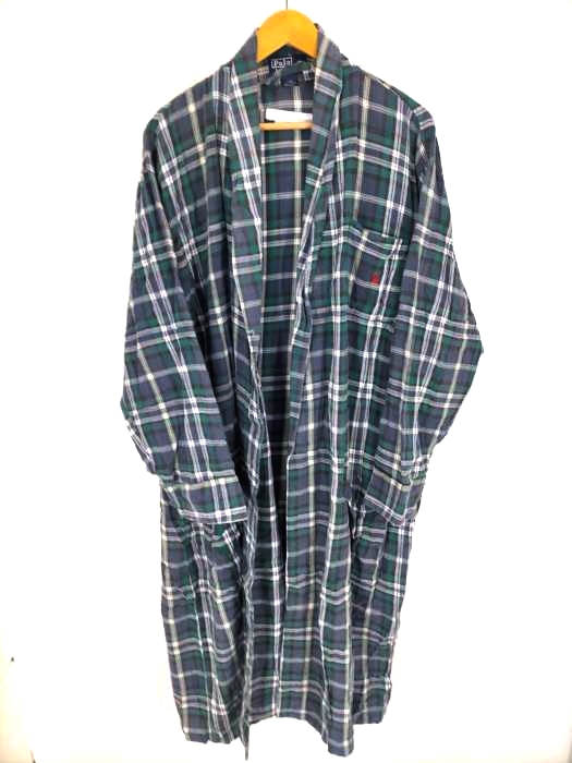 Polo by RALPH LAUREN（ポロバイラルフローレン） KENNEDY WILLIAM フランネルチェックガウン メンズ アウター その他アウター