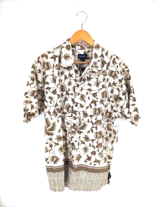 patagonia オーガニックコットン アロハシャツ M