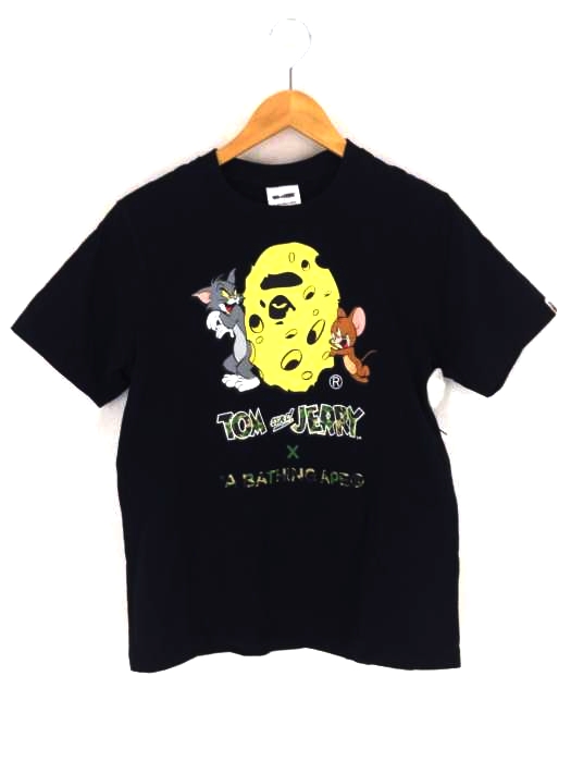 A BATHING APE（アベイシングエイプ） CHEESE APE HEAD TEE  レディース トップス Tシャツ・カットソー