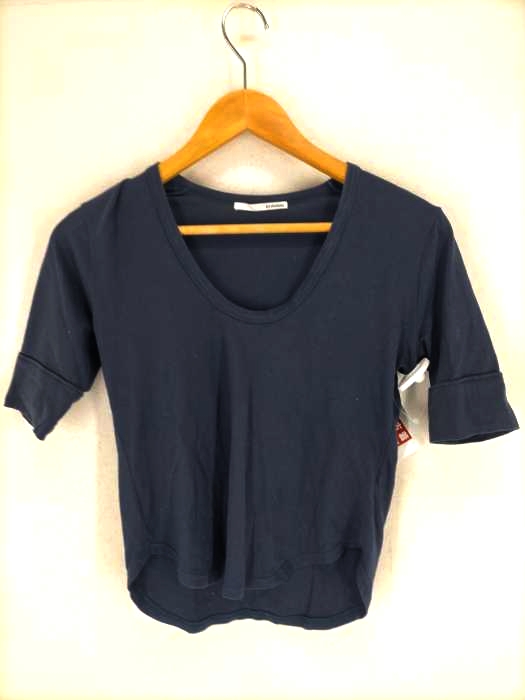 styling/ kei shirahata(スタイリング ケイシラハタ) 5分袖 Uネックカットソー レディース トップス Tシャツ・カットソー