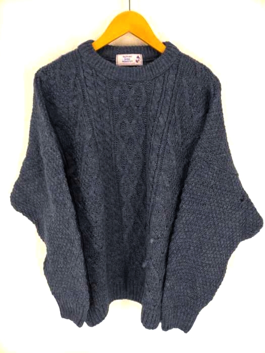 USED古着(ユーズドフルギ) HIGHLAND HOME INDUSTRIES（フルギ）スコットランド製フィッシャーマンアランウールニット レディース 表記無 表記無