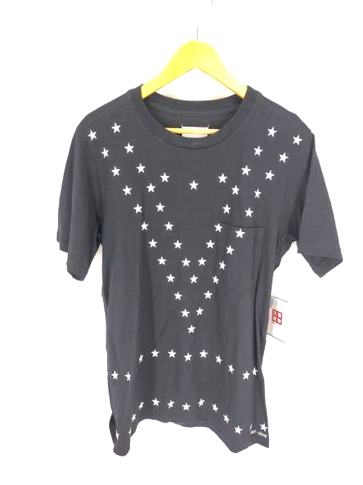 TAKAHIRO MIYASHITA The SoloIst.(タカヒロミヤシタザソロイスト) BLACK STAR YOUTH 星柄ポケットTシャツ メンズ トップス Tシャツ・カットソー