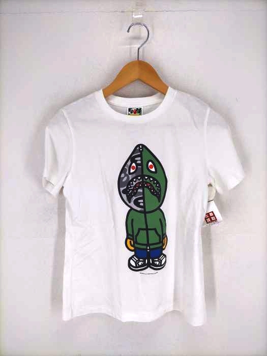 BAPE(ベイプ) プリントクルーネックTシャツ レディース トップス Tシャツ・カットソー