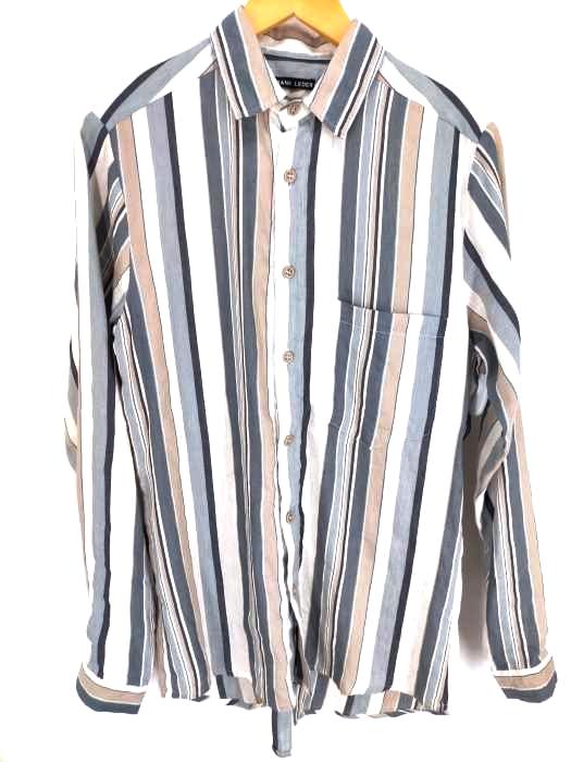 FRANK LEDER(フランクリーダー) COLOURFULL LINEN/SILK SHIRT メンズ JPN：XS JPN：XS