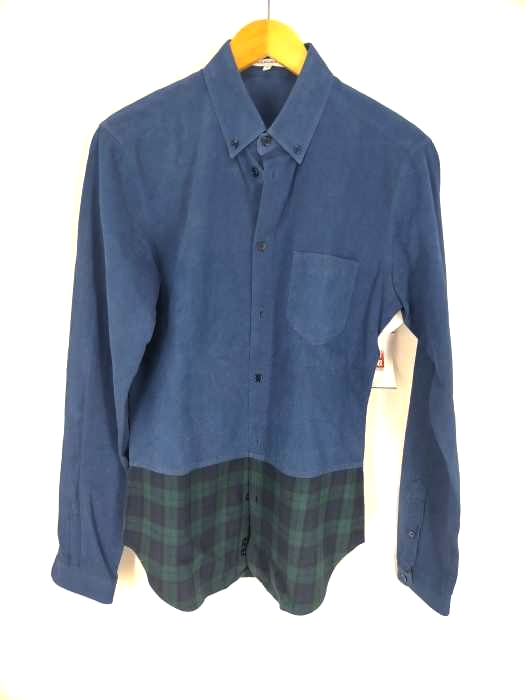 CARVEN（カルヴェン） チェック切替シャツ メンズ トップス カジュアルシャツ