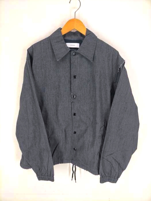 FACETASM（ファセッタズム） カットオフ DENIM CHECK COACH JACKET メンズ アウター ジャケット