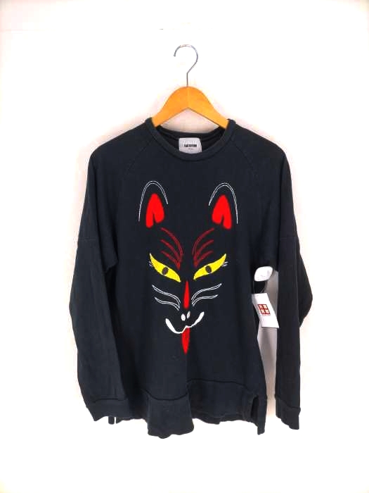FACTOTUM(ファクトタム) キツネ刺繍カットソー メンズ トップス Tシャツ・カットソー