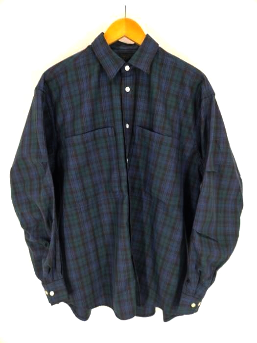 DAIWA PIER39（ダイワ ピアサーティンナイン） 21AW TECH FLANNEL WORKERS SHIRTS メンズ トップス カジュアルシャツ