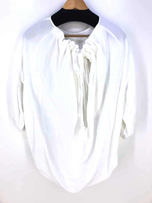 styling(スタイリング) バックリボンリネントップス レディース ONE SIZE ONE SIZE