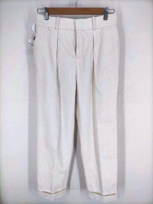 Saint Laurent(サンローラン) Trousers 太畝コーデュロイタックパンツ レディース FR：36 FR：36