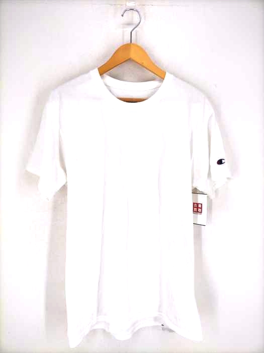 チャンピオン Champion AUTHENTIC ATHLETICWEAR 袖刺繍クルーネックTシャツ メンズ  JPN：M