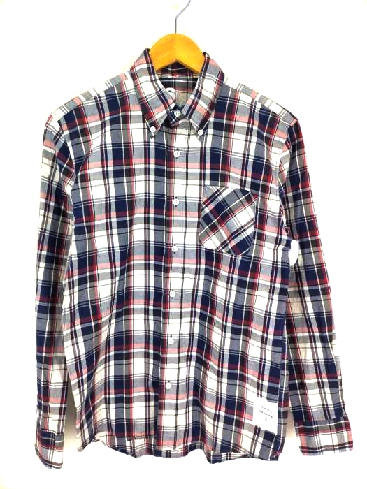 デニムバイヴァンキッシュフラグメント DENIM BY VANQUISH & FRAGMENT ボタンダウンチェックシャツ メンズ JPN：S JPN：S