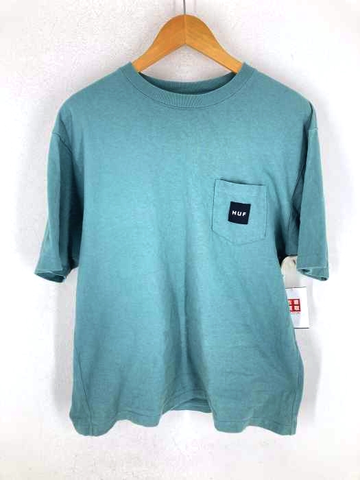 HUF（ハフ） BOX LOGO POCKET S/SL TEE メンズ トップス Tシャツ・カットソー