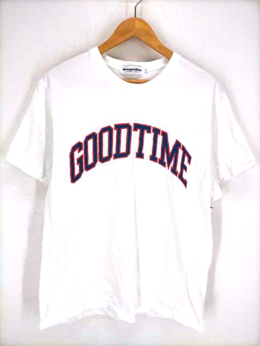 HAVE A GOOD TIME（ハブアグッドタイム） アーチロゴ クルーネックTシャツ メンズ トップス Tシャツ・カットソー