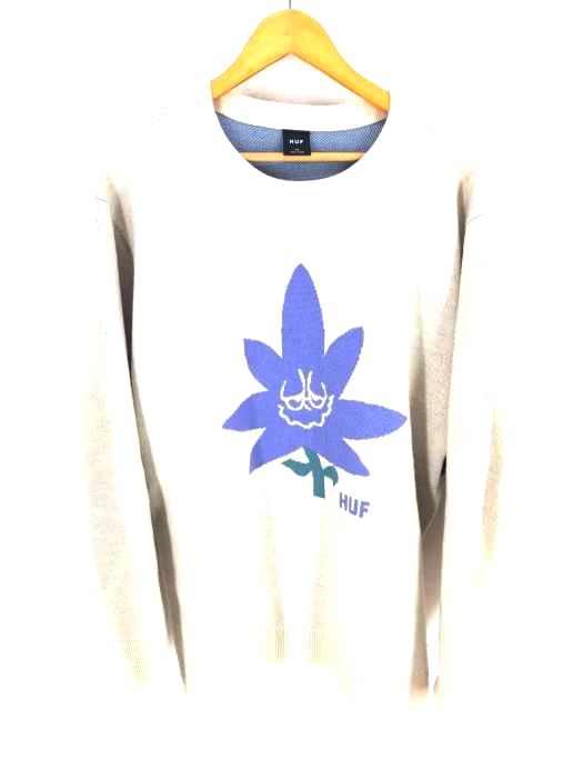 HUF(ハフ) PURPLE BUDDY SWEATER メンズ トップス ニット・セーター