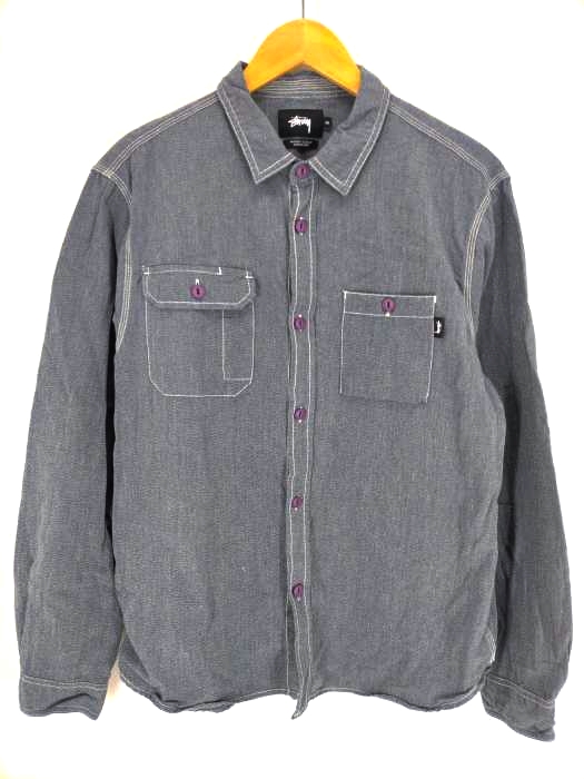 Stussy（ステューシー） 長袖ワークシャツ メンズ トップス カジュアルシャツ