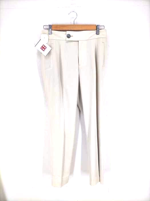 GREEN LABEL RELAXING(グリーンレーベルリラクシング) CB TR タック ホソミ テーパード パンツ レディース JPN：40 JPN：40