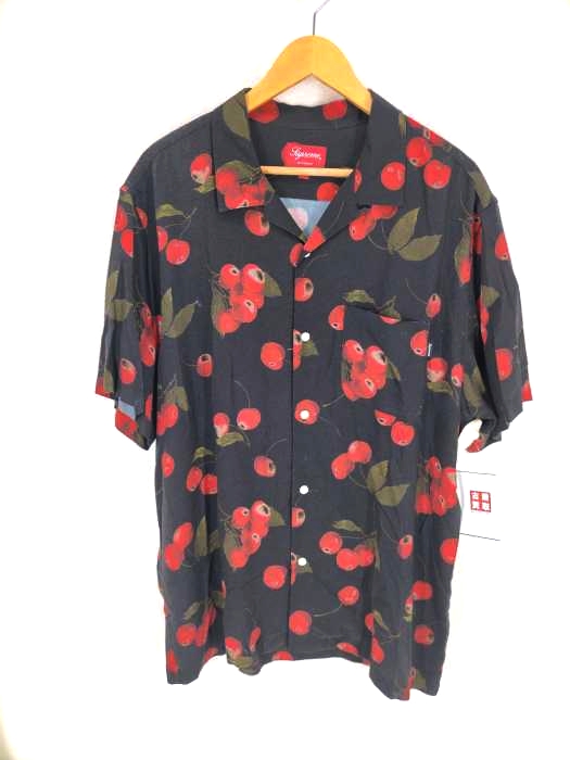Supreme（シュプリーム） CHERRY RAYON SS SHIRT  メンズ トップス カジュアルシャツ