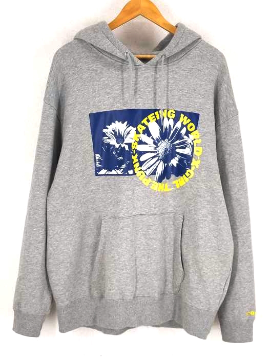 エックスガール X-girl MONOCHROME DAISY SWEAT HOODIE レディース JPN：L JPN：L