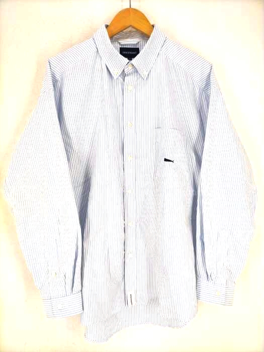 DESCENDANT(ディセンダント) KENNEDYS OXFORD STRIPE B.D. LS SHIRT メンズ JPN：2 JPN：2