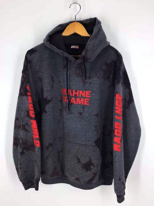 USED古着(ユーズドフルギ) MAHNE FRAME(フルギ)MADD×RADD タイダイ染め プリントパーカー メンズ import:L import:L